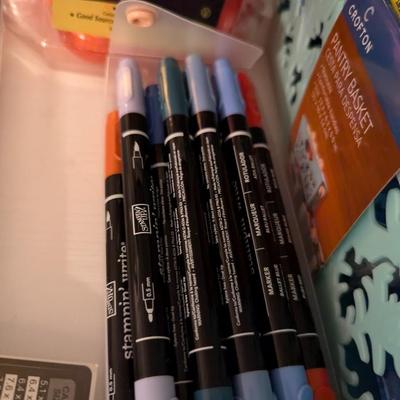 Assortment Of Crafting Supplies