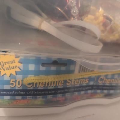 Assortment Of Crafting Supplies