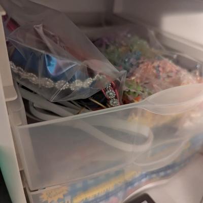 Assortment Of Crafting Supplies