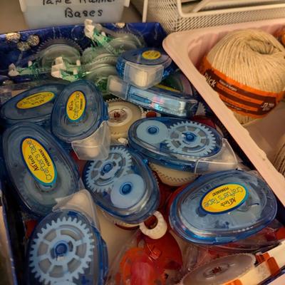 Assortment Of Crafting Supplies