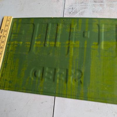 Vintage LOWE SEED Metal Sign