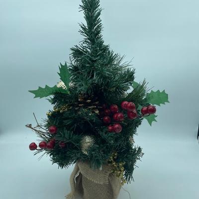 49” tall Christmas tree in pot