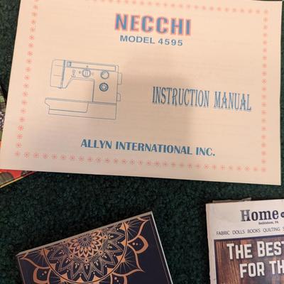 Instruction Books Touch & Sew Necchi Cricut