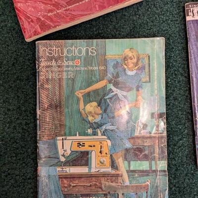 Instruction Books Touch & Sew Necchi Cricut