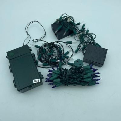 Battery powered Christmas lights
