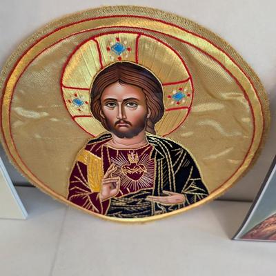 Variety Of Religious Prints & Vestment Applique