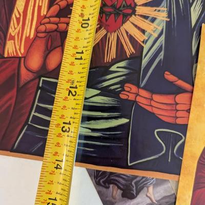 Variety Of Religious Prints & Vestment Applique