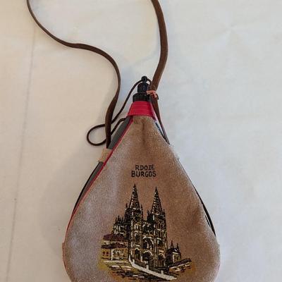 Leather Rhode Burgos Bota Wine Bag