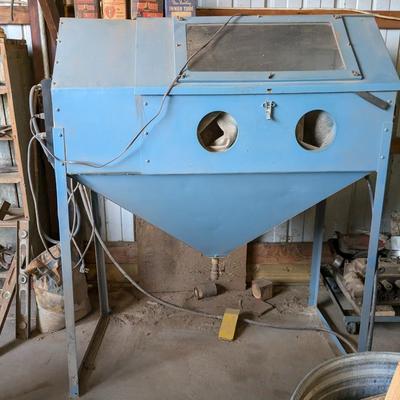 Sand Blast Enclosure Cabinet
