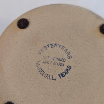 "Bless America" Hand Turned Pottery Yesteryears Marshall, Texas