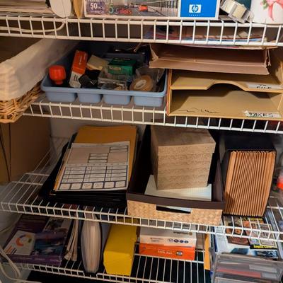 Variety Of Office Supplies