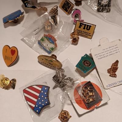 Lot of 20+ Vintage and Modern Pendants USA Olympic and More
