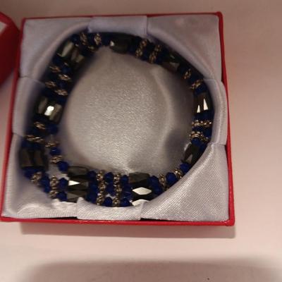 Beautiful Blue Magnetic Bracelet