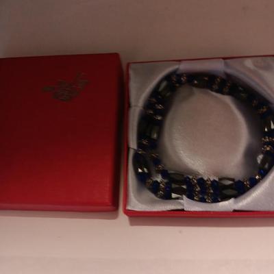 Beautiful Blue Magnetic Bracelet