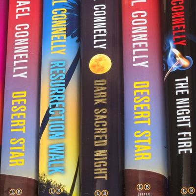 Michael Connelly Hardback Books (one additional Book not shown in group pic)