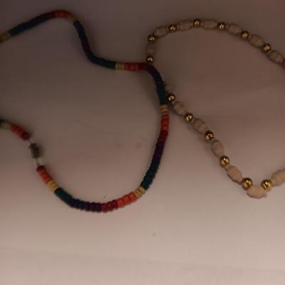 Rainbow Color beaded necklace