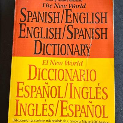 Spanish & English Dictionaries & Books