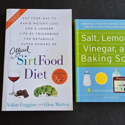 Sirt Food Diet and Salt, Lemon, and Baking Soda Book