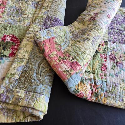 (2) King Size Quilted Shams