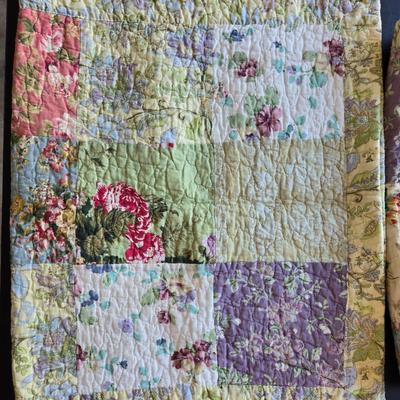 (2) King Size Quilted Shams