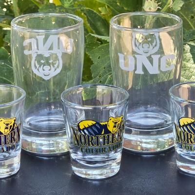 UNC Shot Glasses - Single & Double