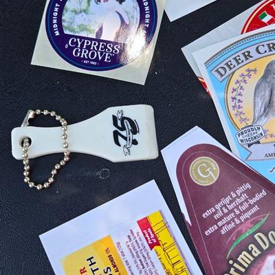 Collection of Cheese Stickers