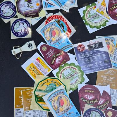 Collection of Cheese Stickers