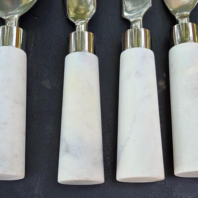 Marble Handle Cheese Serving Set