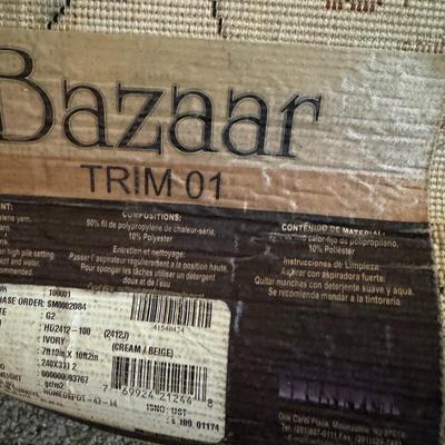 Bazaar Trim 01 Ivory Rug (7x10)