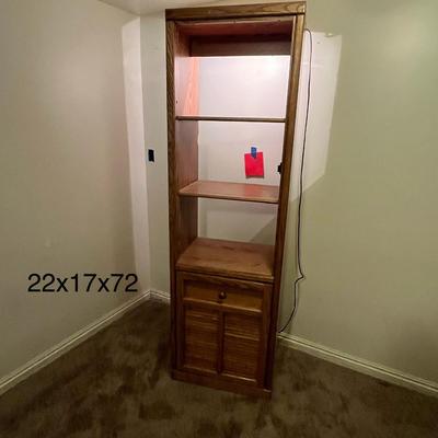 Oak Bookshelf/bookcase