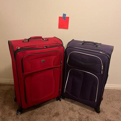 American Tourister & Coleman Trolley Suitcases