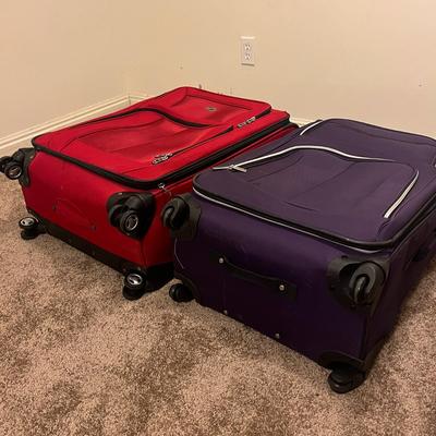 American Tourister & Coleman Trolley Suitcases