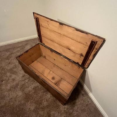 Antique/Vintage Wooden Chest