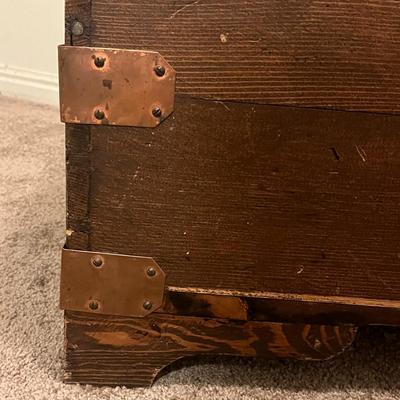 Antique/Vintage Wooden Chest