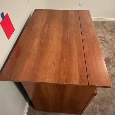 TV Media Center Wood 7 Shelf Cabinet