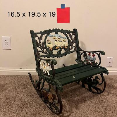 Green Small Rocking Chair