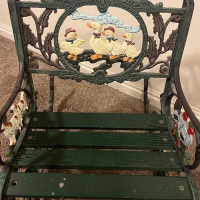 Green Small Rocking Chair