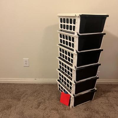 Free Standing Chest of Drawers with Sewing Patterns Inside