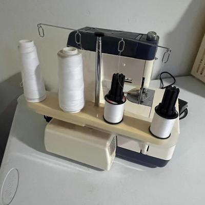White 534 Superlock Sewing Machine & Instruction Manual