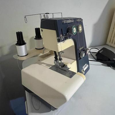 White 534 Superlock Sewing Machine & Instruction Manual