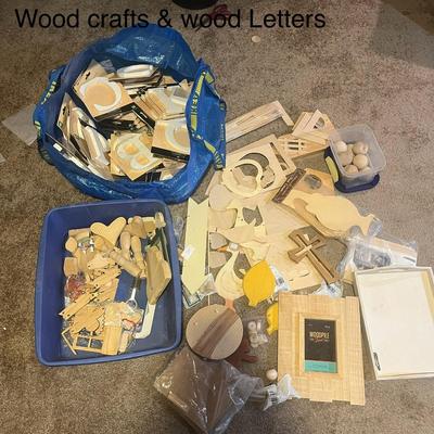Wood Crafts & Wood Letters