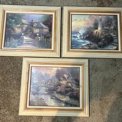 Thomas Kinkade Frames of 3