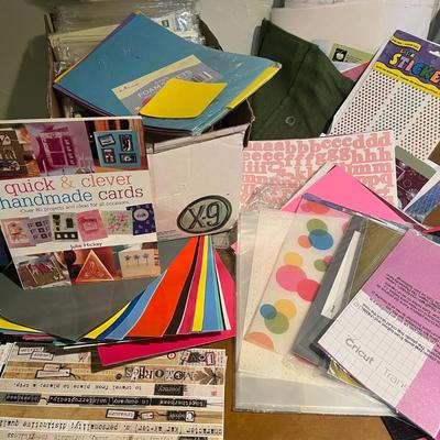 Lot of Craft Supplies (Cricut supplies)