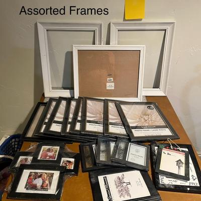 Assorted Photo Frames