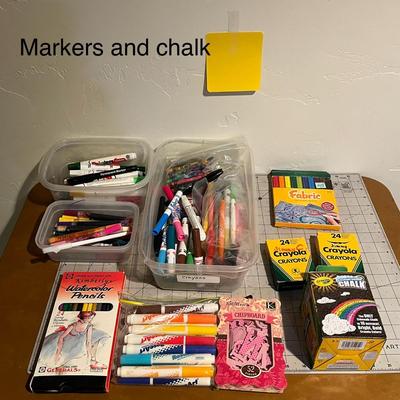 Whiteboard Marker & Chalks Set