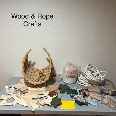 Wood Crafts & Ropes