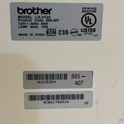 LX-3125 Brothers Sewing Machine With Singer Sewing Kit