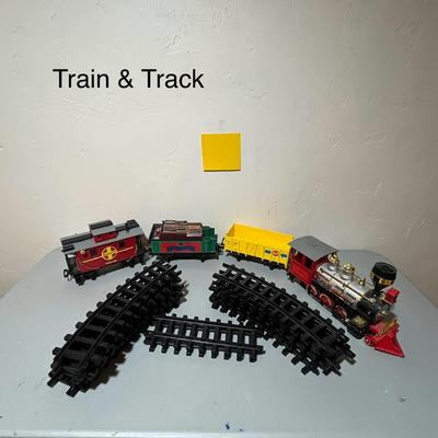 Colourfull Battery Operated Engine Train & Track 
