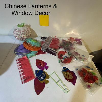 Chinese Laterns & Window Decor