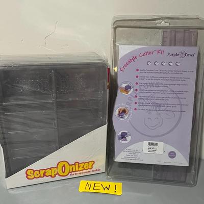 Set Of 4 ScrapOnizer and Purple Cows Creative Cutter Classic